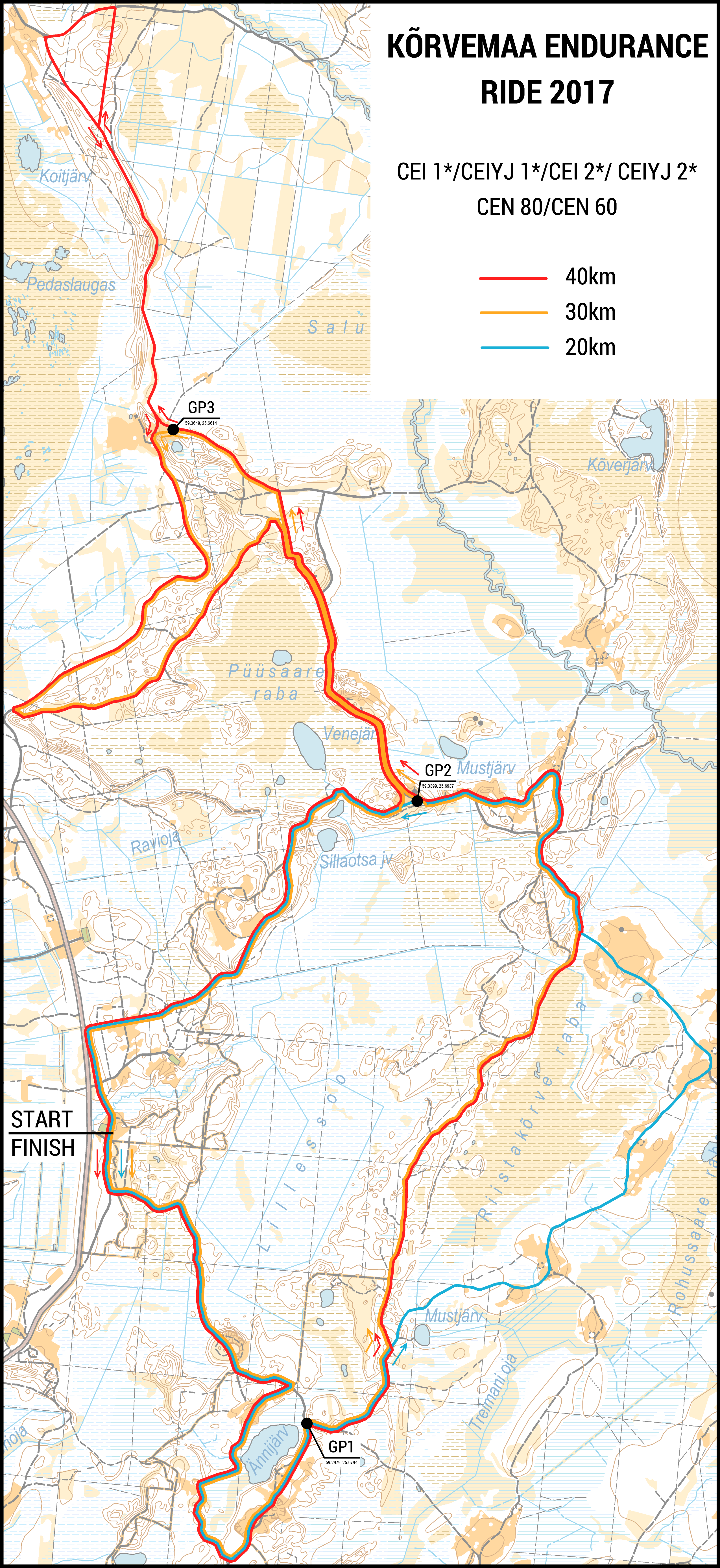 Kõrvemaa Endurance Ride - Sportrec