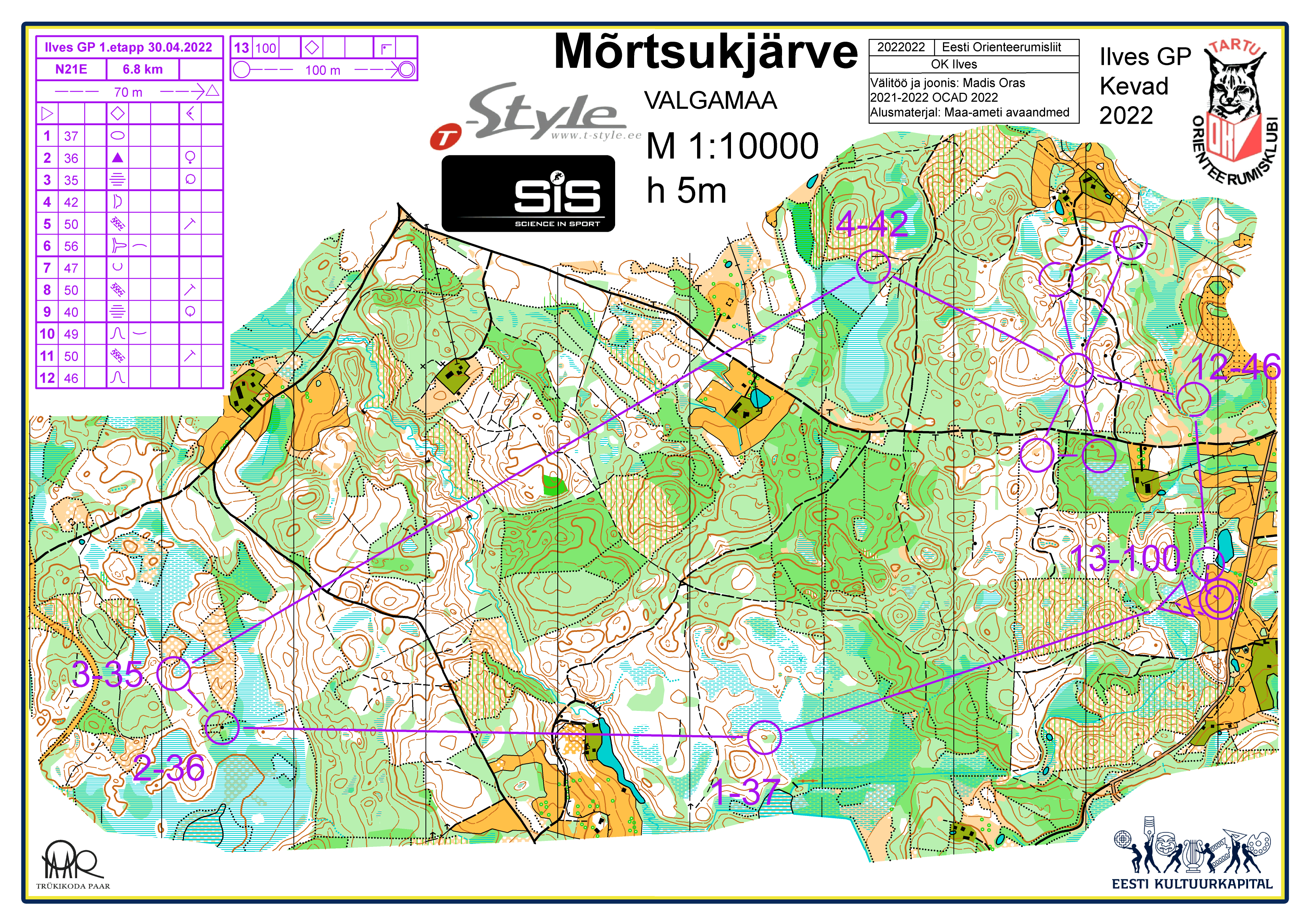 Ilves GP - 1. etapp - N21E - Sportrec