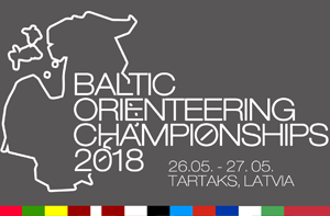 GPS tracking at Baltic Orienteering Championships