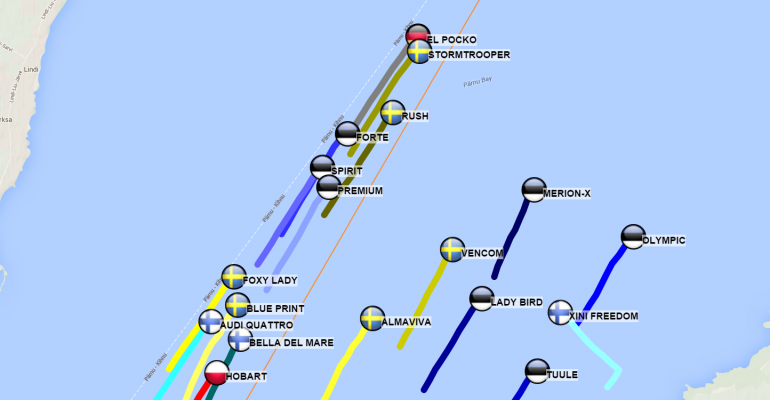 ORC yacht GPS tracking