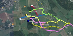 Military patrol competition GPS tracker