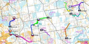 Rogaining 24h GPS tracking