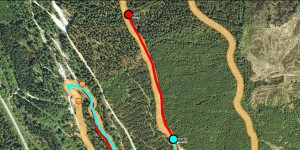 Trail running live GPS tracker