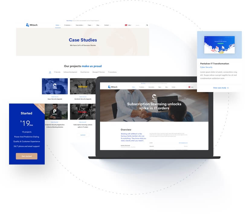 Landing page ux case study picture